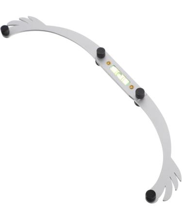 Beavorty 4pcs eye brow shaping kit white white outfit brow mapping kit suite aluminum alloy eyebrow line - Buy Online on GoSupps.com