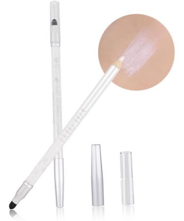 Mipcase Eye Shadow Pen 2pcs Pen Silkworm Lustre Double Eye Head Makeup Shadow Pearly Lying Eye Shadow Pencil 1 count (Pack of 1) Whitex2pcs - Buy Online on GoSupps.com