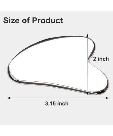 FeelFree Sport Stainless Steel Gua Sha Tool | Facial & Body Massage Acupuncture Therapy Spa Treatment - Buy Online on GoSupps.com