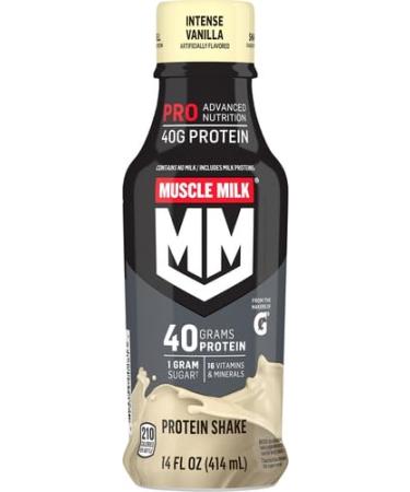 Shop Muscle Milk Pro Series Intense Vanilla - 14 Fl Oz | Best International Shipping - Buy Online on GoSupps.com