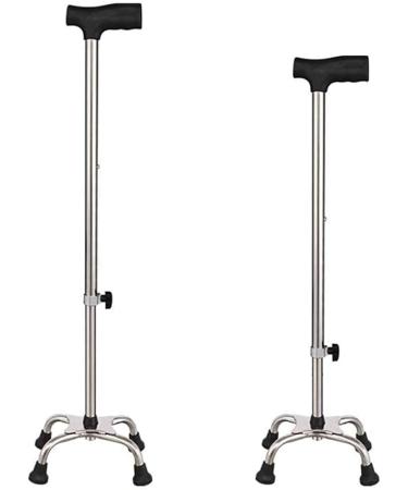 Trekking Walking g Poles Trekking Poles Stainless Steel Four-Corner Cane Four-Foot Cane Elbow Crutches Elderly Walker Elderly Crutches Assisted Walker Surprise Gift - Buy Online on GoSupps.com