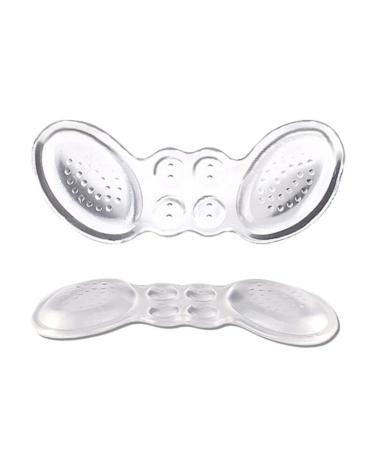 8Pcs 4Pairs Silicone Gel Insoles Shoes Women High Heel Liner Grips Protector Sticker Anti-Wear Pad Foot Care Pain Relief Inserts