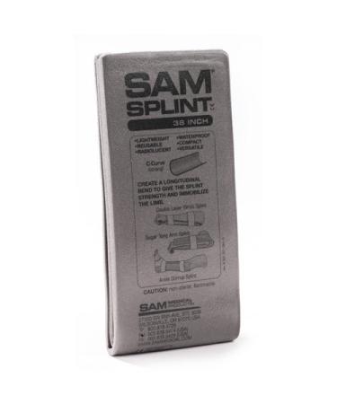 SAM Splint 36 inch Charcoal Flat Fold