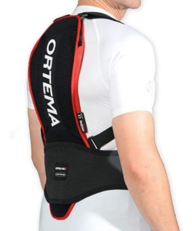 ORTEMA Ortho-MAX Light - Lightweight Unisex Back Protector | Adjustable Level 1 for Ski Snowboard Bike & Water Sports | XXL - Buy Online on GoSupps.com