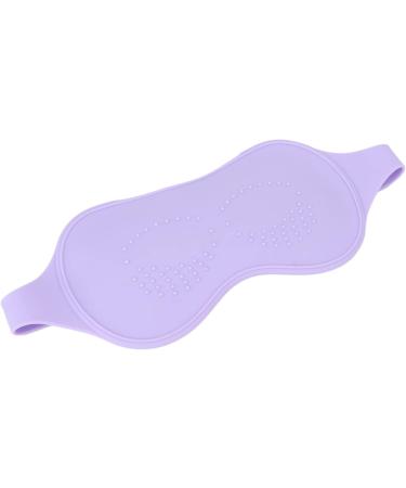 Qukaim Hot Gel Eye Pad Gel Eye Pad Soft Silicone Hot Ice Compress Relief Reusable Adjustable Size Eye Patch Purple - Buy Online on GoSupps.com