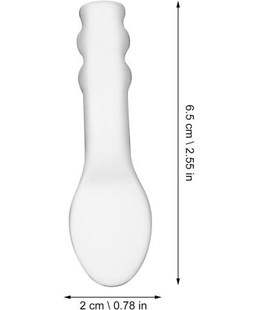 Didiseaon Metal Cosmetic Skincare Spatula Mini Mask Facial Reusable Scoop Makeup Beauty Spoons for Cream Lotions moisturizers Style B - Buy Online on GoSupps.com