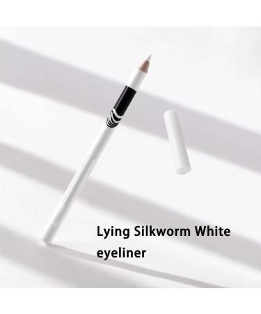  YUSSEQDD 12 Pieces White Eyeliner Pencil Smooth Eyeliners Long Lasting Easy Grinding Eye Brightening Eye Shadow Face Beginner - Buy Online on GoSupps.com