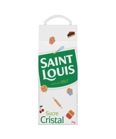 SAINT LOUIS - Crystal Sugar 5 Kg Bag - Pack of 2