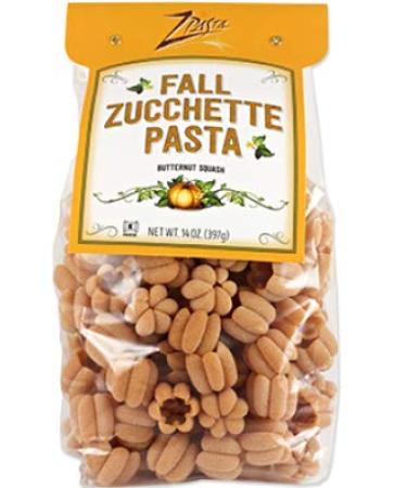 Trader Joes Z Pasta Autumnal Harvest Festive Butternut Squash Fall Zucchette Pasta - 14 oz.