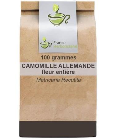 France Herbalism German Chamomile Herbal Tea Whole Flower - Buy Online on GoSupps.com