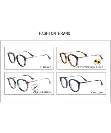 Clear Vision Eyewear Retro Blue Light Blocking Computer Readers - 3.00 C3 for Men & Women - Buy Online on GoSupps.com