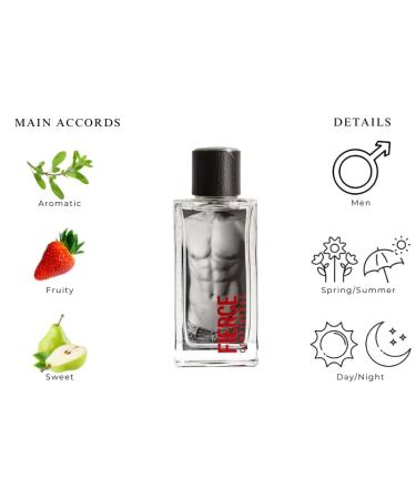 Fierce Cologne for Men Bold and Invigorating Scent with Citrus and Spicy Notes 3.4 fl oz - Buy Online on GoSupps.com
