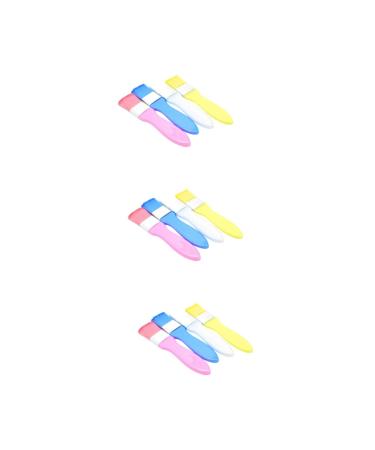 Set of 12 tools for make-up applicator brush for optional beauty tools