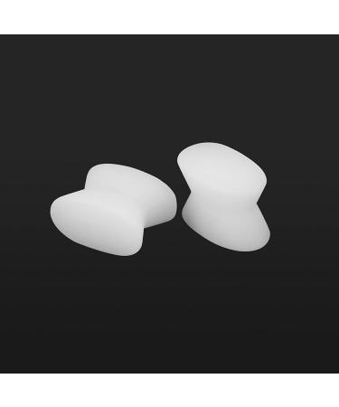 Silicone Gel Toe Separators & Bunion Corrector - 1 Pair for Pain Relief & Alignment - Buy Online on GoSupps.com