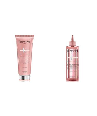 K rastase |Hair rinsing for thinner stressed or damaged and colored hair Cica Chroma Conditioner Chroma Absolu Bundle with high -gloss care 210 ml