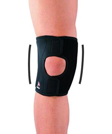 Zamst EK-1 Sports Knee Brace - Lightweight Breathable Knee Support for Basketball Volleyball Running & More - Black Small - Buy Online on GoSupps.com