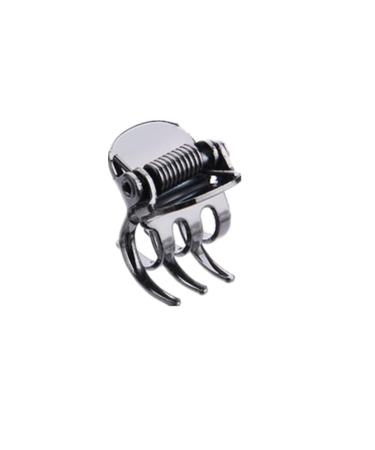 cuhair 1 x Mini Metal Hair Clip for Women Girls Wedding Party Gift Accessory (Silver)