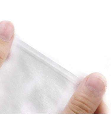 NATURIE Premium Professional 100% All Natural Facial Cotton Square Pad - Makeup Face Cleansing Pad -Hypoallergenic - No fillers - Soft Edge - 222 Count/ 2pcs Set - Buy Online on GoSupps.com