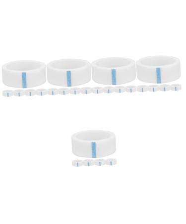 MAGICLULU 25 Rolls Non-woven Fabric Makeup Artist Must Haves Electric Tape White Eyelash Tape White Duct Tape Skin Tape Eyelash Supplies Eyeshadow Tape Beauty Tape Extend Make up