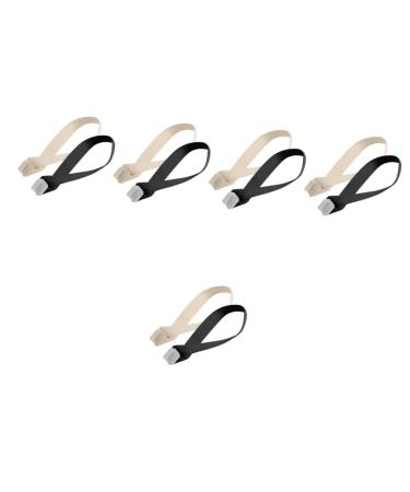 FRCOLOR 10 Pcs Toe Separator Hammer Toe Support Toe Separators for Nail Polish Bunion Orthotics for Plantar Fasciitis Pedicure Toe Separators Toe Separator Orthotics Valgus Correcting Tool 25.3x2.3cmx5pcs Assorted Colorx5pcs