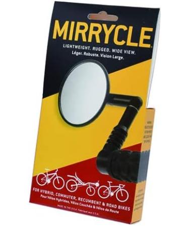 Mirrycle MTB Bar End Mountain Bicycle Mirror - Black - Buy Online on GoSupps.com