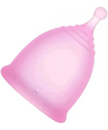 Premium Pink Silicone Menstrual Cup - Reusable Soft & Eco-Friendly | Worldwide Shipping - Buy Online on GoSupps.com