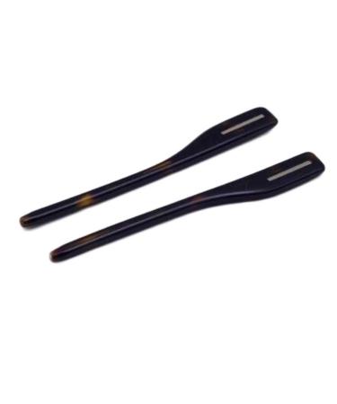 VekkEr Eyeglass Temple Replacement2 Pairs Eyeglass End Tips Ear Socks Replacement Tubes for Thin Metal Eyeglass Temples