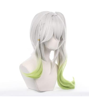 OSIAS Color Gradient Nahida Genshin Impact Cosplay Wig for Women and Girls - High-Quality Costume Hairpiece - Buy Online on GoSupps.com