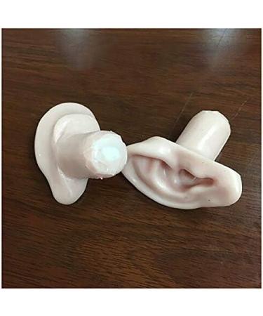 Simulation Silicone Ear Model - Soft Silicone Ear Model for Acupuncture Ear Picking Piercing Practice Training Ear Model Ear Learning Props - Buy Online on GoSupps.com
