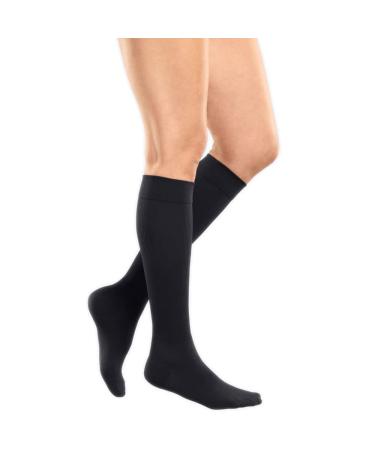 medi mediven angio short CCL1 AD compression stockings V black small foot