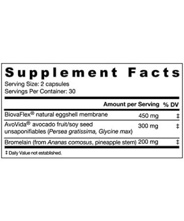 Genuine Health Fast Joint Care+ 60 Capsules - Clinical Strength Eggshell Membrane for Natural Rapid Joint Relief - Buy Online on GoSupps.com