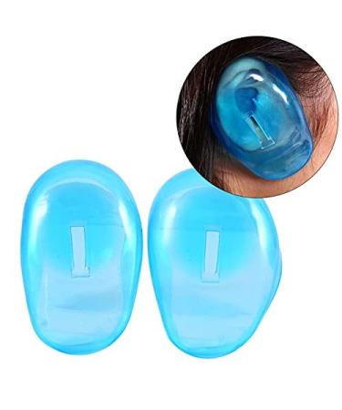 Blue Hair Color Earmuffs 2pcs - Protects Ears from Stains - Perfect for Home or Salon Use - Buy Online on GoSupps.com