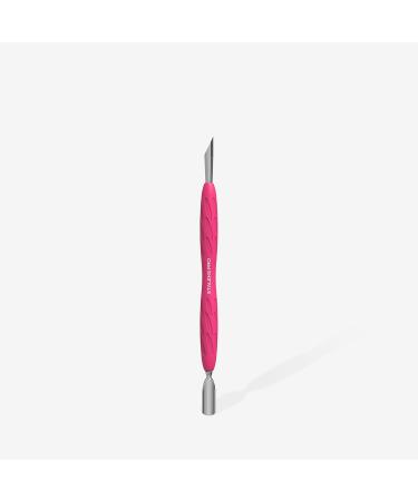 STALEKS PRO by Natury Nails Cuticle Pusher with Rubber Silicone Handle Stainless Steel UNIQ 10/2 - Buy Online on GoSupps.com