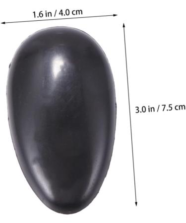 Housoutil 50 Pair Ear Shield Protector Ear Caps for Shower Ear Covers for Shower Ear Covers for Hair Dryer Waterproof Ear Cover Ear Protectors Hair Salon Ear Caps Ear Buds Tool Dedicated 7.5x4cm Black - Buy Online on GoSupps.com