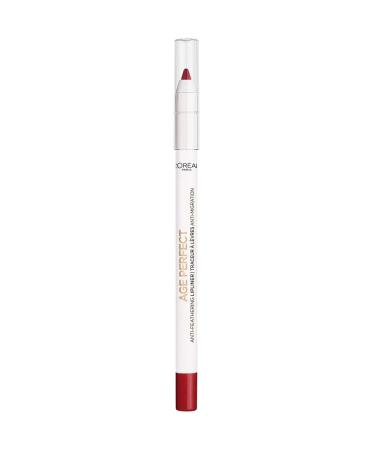 L'Oreal Paris Age Perfect Anti-Feathering Lip Liner in Flaming Carmin - 1 Count - Buy Online on GoSupps.com