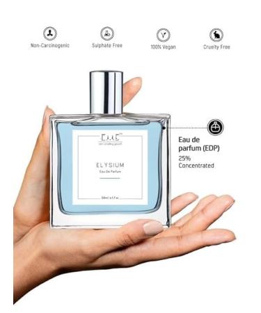 EMS Elyysium Perfume for Men | Aromatic Citrus Amber Fresh Spicy Fragrance | Eau de Parfum Spray | Luxury Gift for Him | (50ml / 1.7 Fl Oz) - Buy Online on GoSupps.com