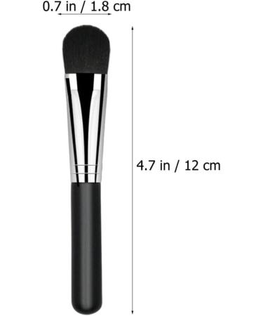 Cleaning Brush 3pcs Sleeping Handle Face Supplies Cream Acid Wooden Brushes Facial Silica Girls for Gel Applicator Beauty Household Women Mask Brush Makeup Cosmetic Salon Manual Fan (Color : Assorted 12x1.8cm Assorted - Buy Online on GoSupps.com