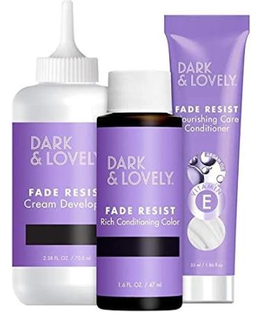 Dark and Lovely Fade Resist Permanent Hair Colour Hair Dye Up To 100 Percent Gray Coverage Brilliant Shine (Brown Sugar 386) - Buy Online on GoSupps.com