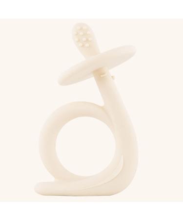 Baby Teether Molar Stick: Itchy Teething Relief Toy | High Temperature Resistant - Khaki - Buy Online on GoSupps.com