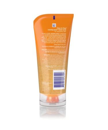 Clean & Clear Morning Burst Facial Scrub 5 Fl Oz (Pack of 2) - Refreshing Formula for All Skin Types - Buy Online on GoSupps.com