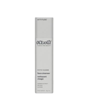 Attitude Living | PHYTO CLEANSE | Solid Facial Cleanser with Peptides | Removes Impurities without Irritating Skin | 30g(Pack of 1)