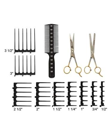CombPal Scissor Clipper Over Comb Hair Cutting Tool - Jumbo Value-Pack for DIY Haircuts - Buy Online on GoSupps.com