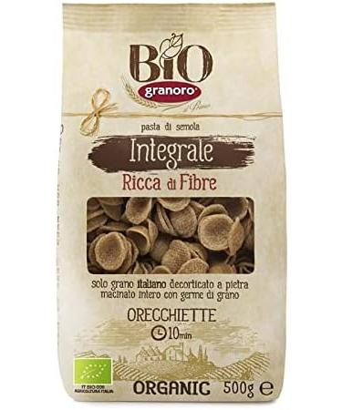 Orecchiette Organic Integral 500 g Granoro Pack of 4 - Buy Online on GoSupps.com