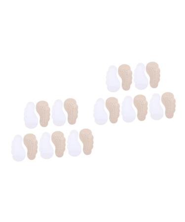Beaupretty 10 Pairs Anti Slip Stickers for High Heels Metatarsal Shoe Filler Shoe Filler Toe Inserts Sandals for Women Leather Insole Leather Sandals Shoe Pads Non-Slip Pigskin Front Pad Miss As Shownx2pcs 8X4.5X0.5CMx2pcs