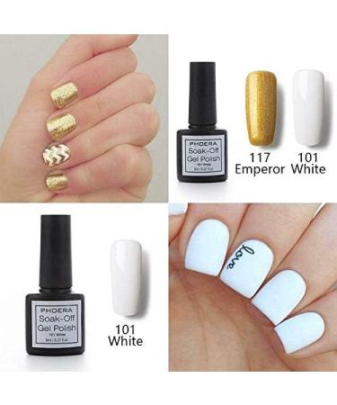 AQUAPURITY PHOERA UV Gel Nail Polish Soak off Color Gellish Base Top Tempered Matte Coat Long Lasting Varnish Manicure Art Polishes Non Smudge Formula 8ML (136 VAMPIRE) - Buy Online on GoSupps.com