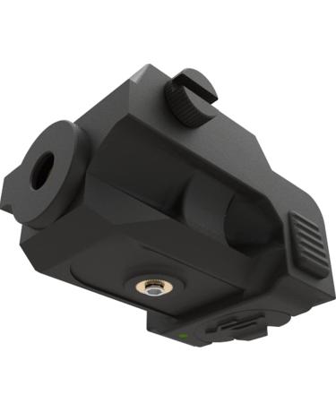 Laspur Sub Compact Tactical Rail Mount Low Profile Laser Sight for Pistol Handgun Rifle Built-in Rechargeable Battery Micro USB