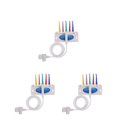 Oral Irrigator Dental Floss Dental Floss Dental Floss Pick Cleaner 3 Piece Set (Multi-Colored)