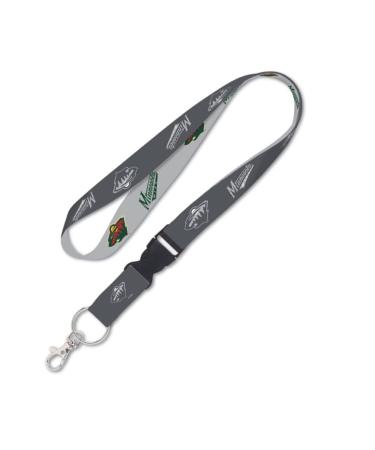 Minnesota lanyard with removable buckle two-tone anthracite