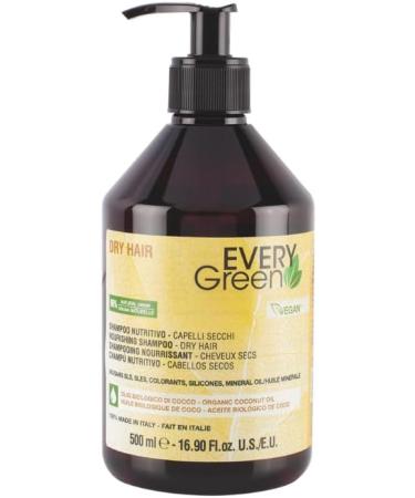 EVERY GREEN Every Green Dry Hair Vegan Shampoo 500 ml - Buy Online on GoSupps.com