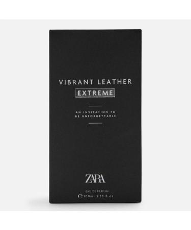 Zara Vibrant Leather Extreme Cologne Men EDP Eau De Parfum 100 ML (3.38 FL OZ) - Buy Online on GoSupps.com